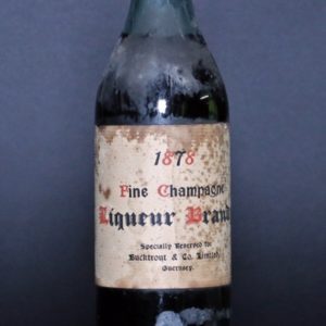 Fine Champagne Liqueur Brandy Reseerved for Bucktrout Guernsey