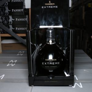 COGNAC TRES VIEUX COFFRET NOIR tesseron extreme 1/1.75